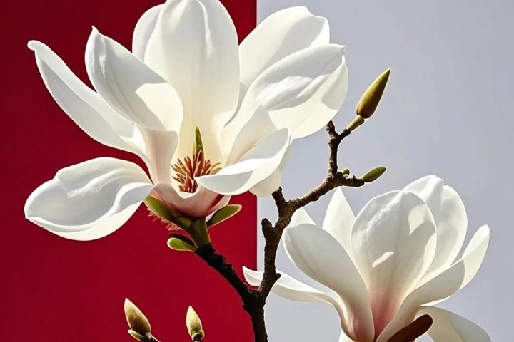 1751522561816599.jpg 不同颜色玉兰花的花语和寓意